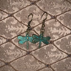 Dragonfly earrings